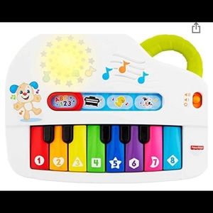 Fisher-Price Laugh & Learn Silly Sounds Light-up Piano, Multicolored